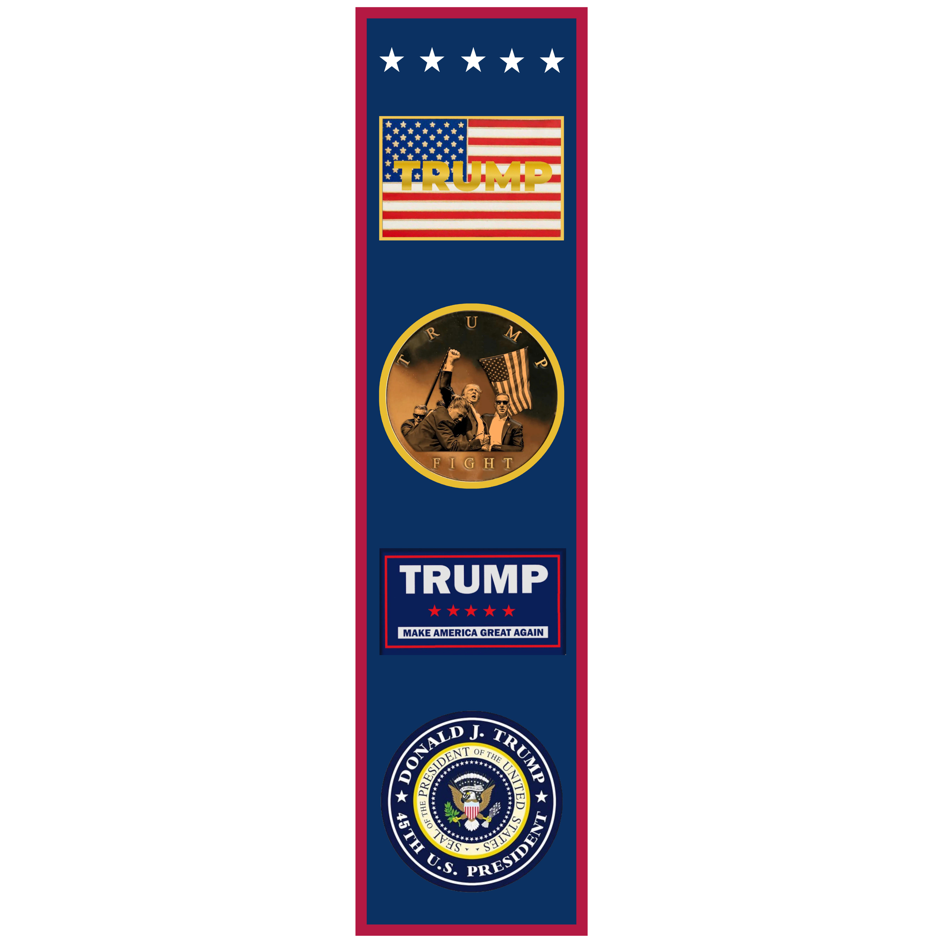 Trump Fight Banner Navy Banner Guy trump-fight-banner-navy-banner-guy